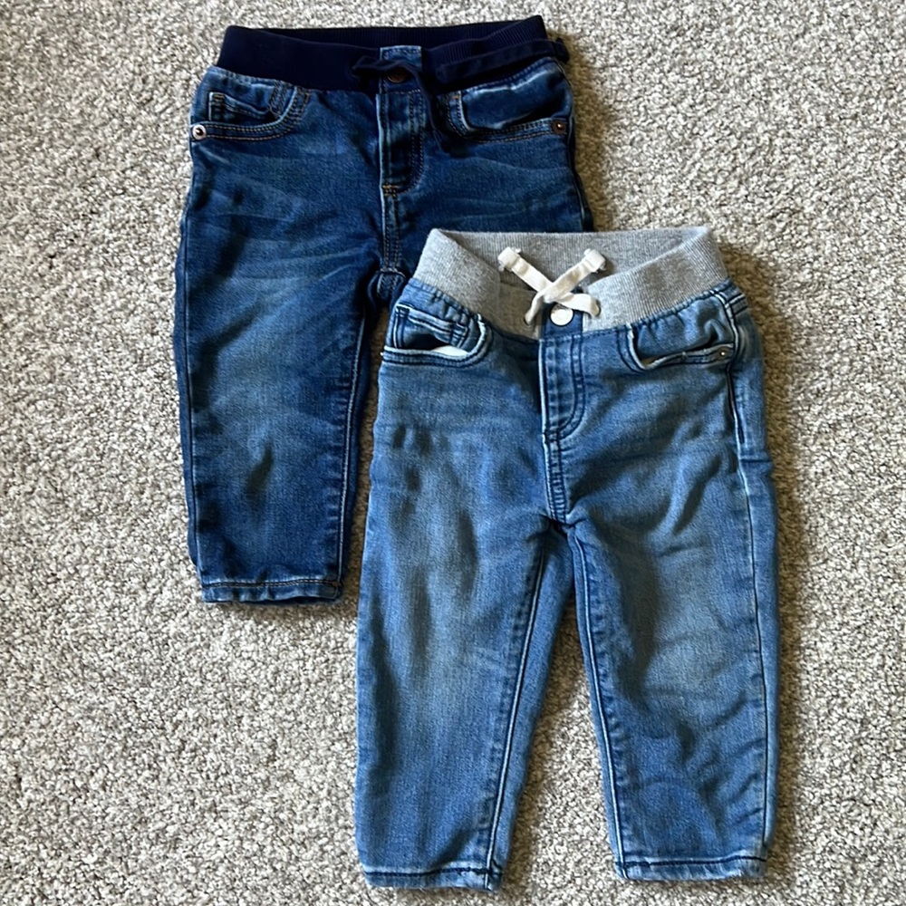 2 for 1 baby gap straight leg jeans